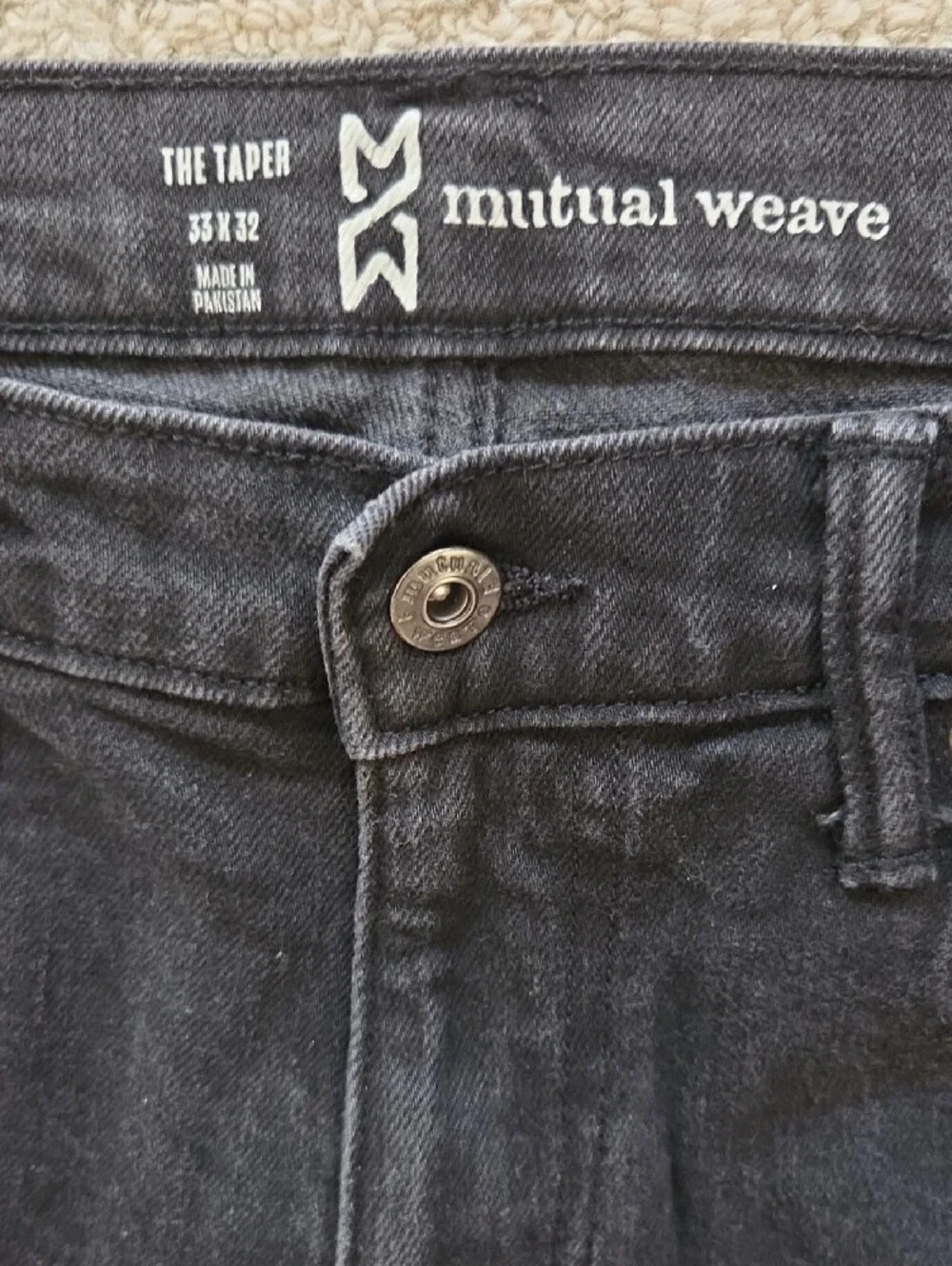 Men's Black Jeans